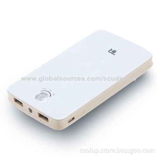 Backup Battery Series of Power Bank, 6,500mAh Capacity